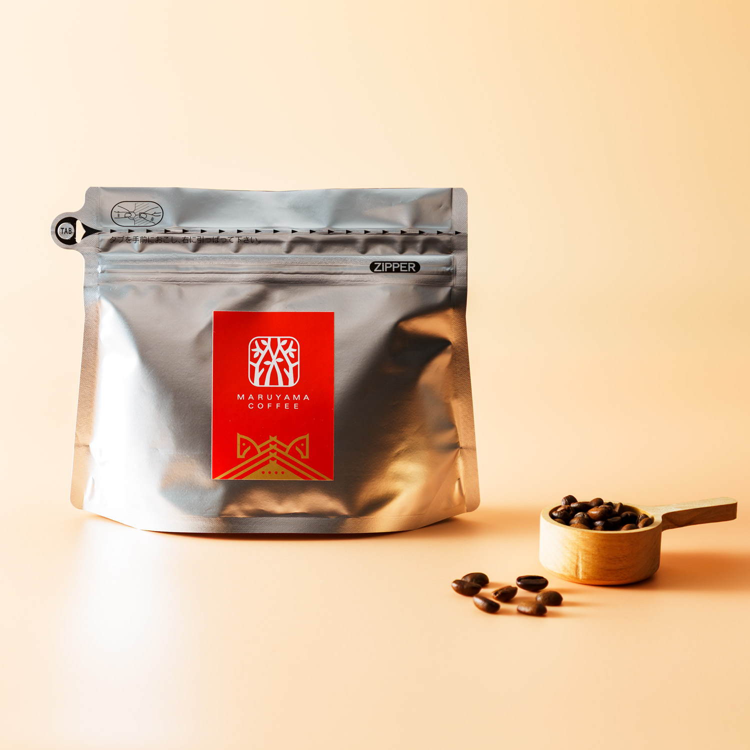 丸山珈琲のブレンド 馬ラベル